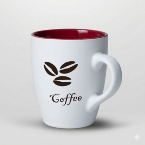 Taza blanca - coffie